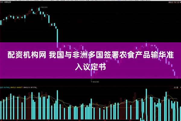 配资机构网 我国与非洲多国签署农食产品输华准入议定书